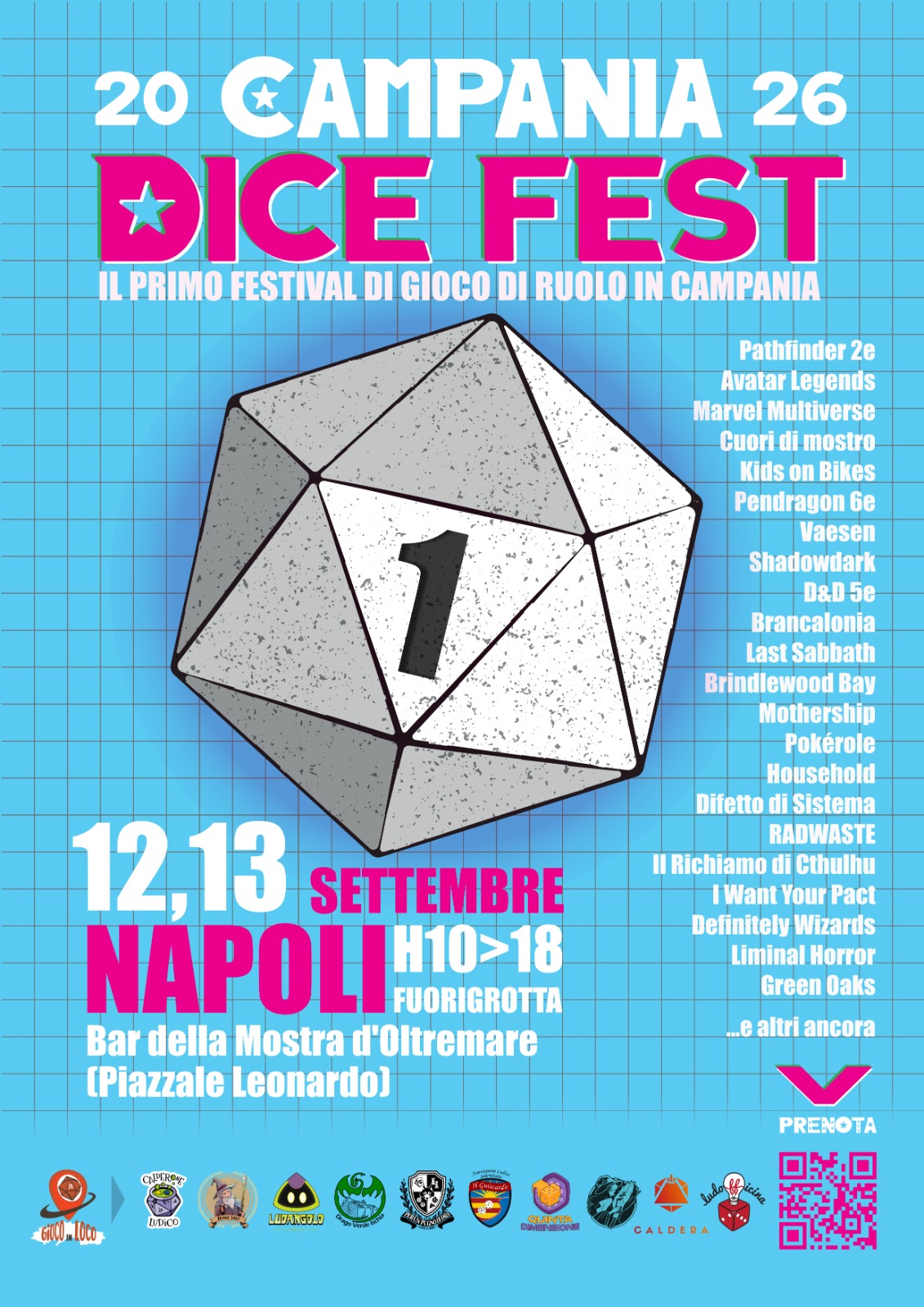 Locandina ufficiale del Dice Fest